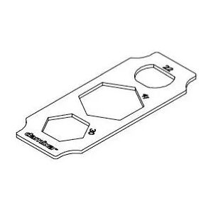 Damixa Montageschlüssel für Kartuscheneinbau