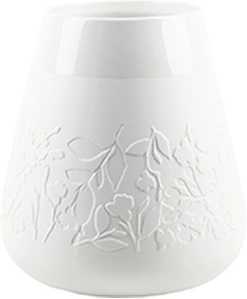 RAEDER Poesie Vase Floral Blumen 26,5cm weiß   15504