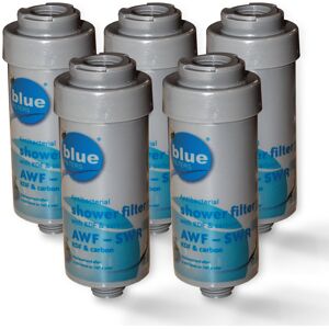 Bluefilters 5x Duschfilter Bluefilter, Wasserfilter zum Wohle Ihrer Haut