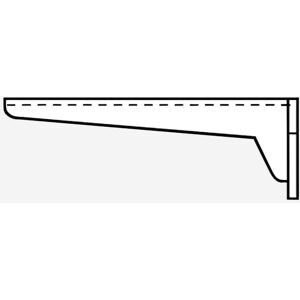 Villeroy & Boch O.novo Spülbeckenkonsolen, 92230700,