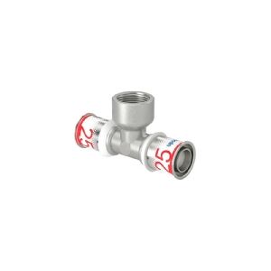 UPONOR MLC pres T-stk mf. 25-3/4-25 - til gulvvarme- og brugsvand- og radiatorsystemer