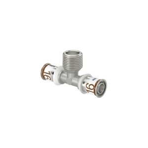 UPONOR MLC pres T-stk nip.16-1/2-16 - til gulvvarme- og brugsvand- og radiatorsystemer