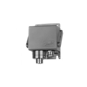 DANFOSS Pressostat KPS 43, 1-10 bar, G1/4, diff.tryk 0,7-2,8 bar Auto reset, AC-3 6A, 400V PG13,5 kabel Ø5-14 mm, IP67