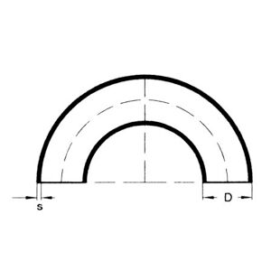 Indura 33,7 X 2,6 Mm Svejsebøjning