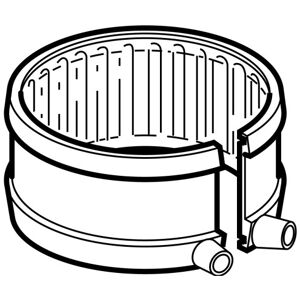 63 Mm Fix-Bånd Sort Peh Geberit