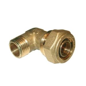 Tiemme Pex-Fittings Vinkel Med Nippel 16 Mm X 1/2