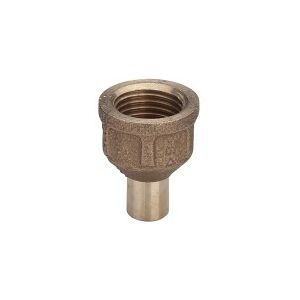 Viega Lodde Overgang Med Muffe 22 Mm X 3/4