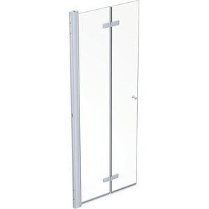 Foldedør 700x2000mm Contura Shower Aluminium