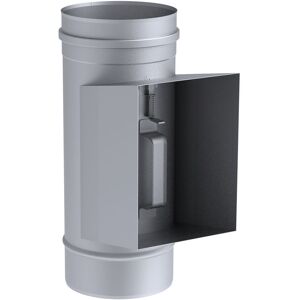 GGM GASTRO - Élement avec trappe de ramonage & Couvercle - Inox - Ø 450 mm