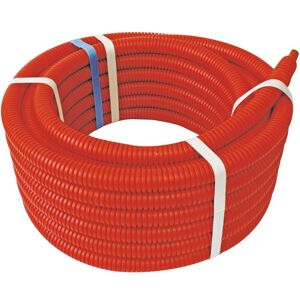 - Couronne de tube per gainé rouge Ø16 - longueur 25m - Rouge