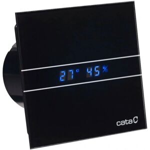 - Aérateur extracteur E-100 Glass Noir Timer Hygro