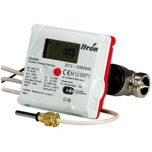 - Compteur thermique Ultramax DN15, fileté 20x27, sonde ultrason - immersion directe Mbus