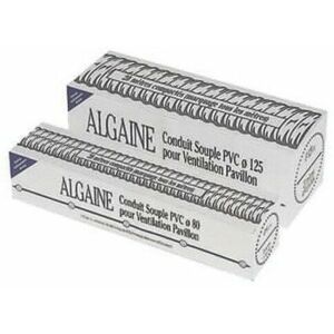 - Gaine vmc algaine standard 20 mêtres diamêtre 125mm