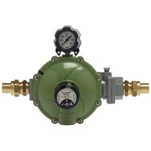 Détendeur Propane réglable - 8-35kg/h - M 3/4avec manomètre et bonnette - Favex