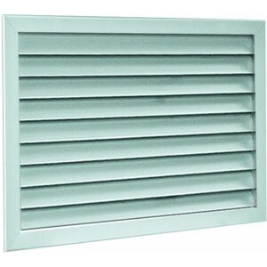 Grille extérieure murale en alu anodisé pour air neuf / vicié AWA 251 500x500mm ALDES 11052052