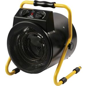 - Canon à chaleur 3000W- 33x 14 x 3 cm - 3,5 Kg - Noir / Jaune