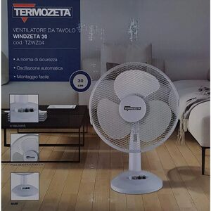 - Ventilateur de table TZWZ04 40W 3 vitesses D34.5cm Gris