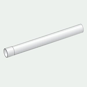 Fondital Tube a douille ø 35 mm - longueur 1 mm/f (blanc)