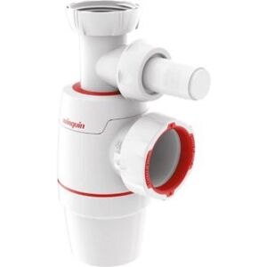 Siphon Neo pour évier 40mm avec raccord pour lave-vaisselle ou machine à laver Wirquin - Publicité