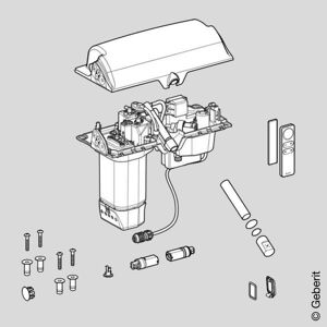 Geberit AquaClean Sela Unité de fonctionnement, fabrication 2013 - 03/2019, 242833111,