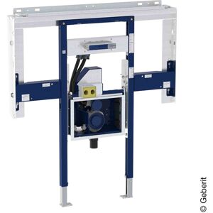 Geberit Duofix Bâti-support pour lavabo ONE et robinetterie murale ONE à hauteur de pièce, avec siphon rotatif encastré et Clou, 111071001,