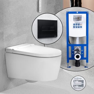 Geberit Pack complet WC lavant Geberit AquaClean Sela et bâti-support neeos,, 146220JT1+16603BM#SET,