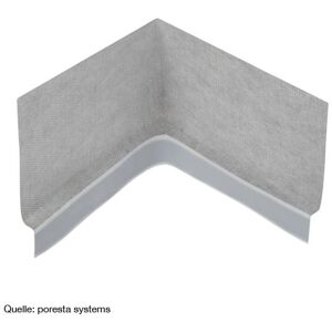 poresta systems Poresta 3D TI Angle d'étanchéité pour bord de baignoire, 1 pièce, 18800043,