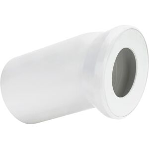 Viega Coude de raccordement WC 22,5°, blanc, 116484,