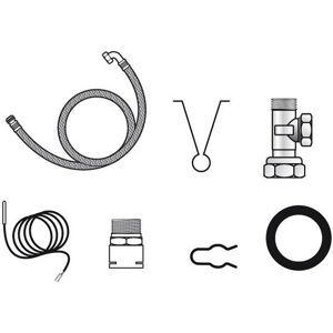 FRISQUET Kit avec raccordement hydraulique intégré pour réchauffeur séparé gamme 2000 ECO RADIO SYSTEM - FRISQUET - F3AA40447