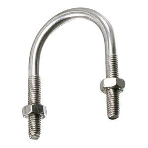 ACTON Etrier fileté zingué 27 pour tube ISO avec écrous boîte de 25 - ACTON - 3375027