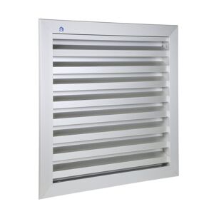 RENSON Grille de ventilation 400x400mm aluminium gris - RENSON - 41144