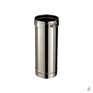 Poujoulat Tuyau rigide Poujoulat Inox 304 Ø130mm Longueur 95cm