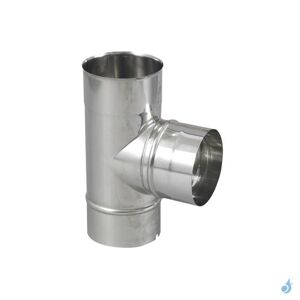 Ten Té EQ 90° TEN Inox 304 Ø80 à Ø200