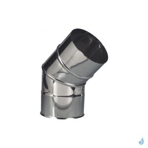 Coude a secteur 45° TEN Inox 304 Ø125 a Ø250