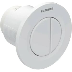 Geberit télécommande pneumatique type 01 pour Sigma8 Blanc 116.043.11.1