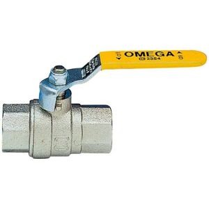 Enolgas Vanne à bille pour gaz Enolgas Omega avec levier en acier F/F 1 1/2 S0271N38