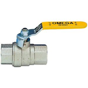 Enolgas Vanne à bille pour gaz Enolgas Omega avec levier en acier F/F 2 1/2 S0271N40