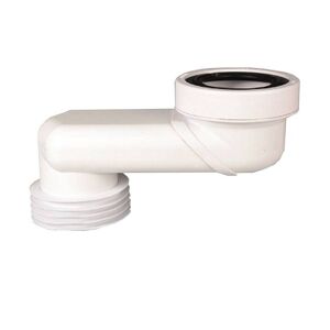 Gtl Tirinnanzi Siphon de WC pour tuyaux GTL D 110 mm 10 cm blanc 234200PB10