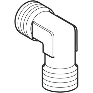 Geberit Equerre de raccordement 90° R1 / 2 - G1 / 2 243543001