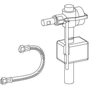 Mepa set de rechange 590267 UPSK SC R11, valve de remplissage avec flexible blindé