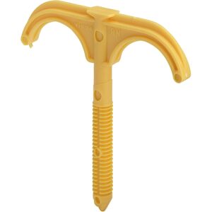 Viega support de tube d'impact Sanfix 193492 16 / 20x8x60mm, pas 50mm, jaune RAL 1004