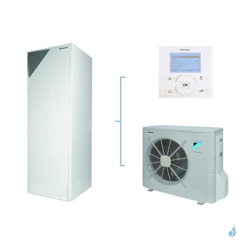 Daikin ERLQ008CV3 + EHVH08S18CB3V + EKRUCBL1