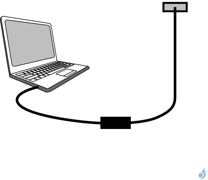 DAIKIN câble de connexion pour PC EKPCCAB4