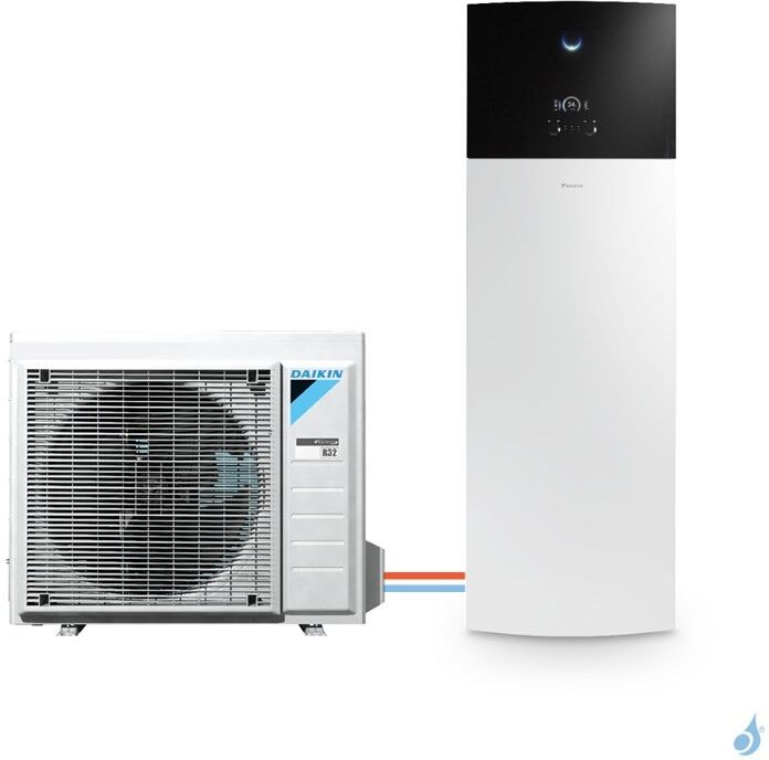 Daikin Pompe à chaleur DAIKIN Altherma 3 R F moyenne température gaz R-32 taille 6 ERGA06DV + EHVH08S18D6V 6kW ECS 180L A+++