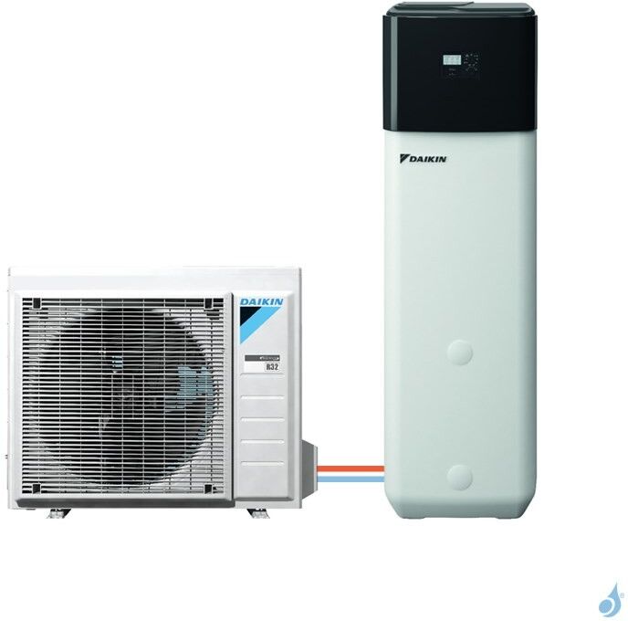 Daikin Pompe à chaleur DAIKIN Altherma 3 R ECH2O STD moyenne température gaz R-32 taille 4 ERGA04DV + EHSH04P30D2 4kW 300L A+++