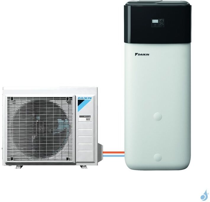 Daikin Pompe à chaleur DAIKIN Altherma 3 R ECH2O STD moyenne température gaz R-32 taille 8 ERGA08DV + EHSH08P50D 7kW 500L A+++