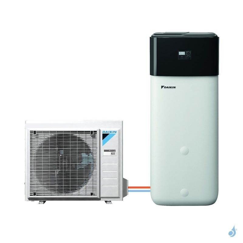 Daikin Pompe à chaleur DAIKIN Altherma 3 R ECH2O Bivalent moyenne température gaz R-32 taille 6 ERGA06DV + EHSHB08P50D 6kW 500L A+++