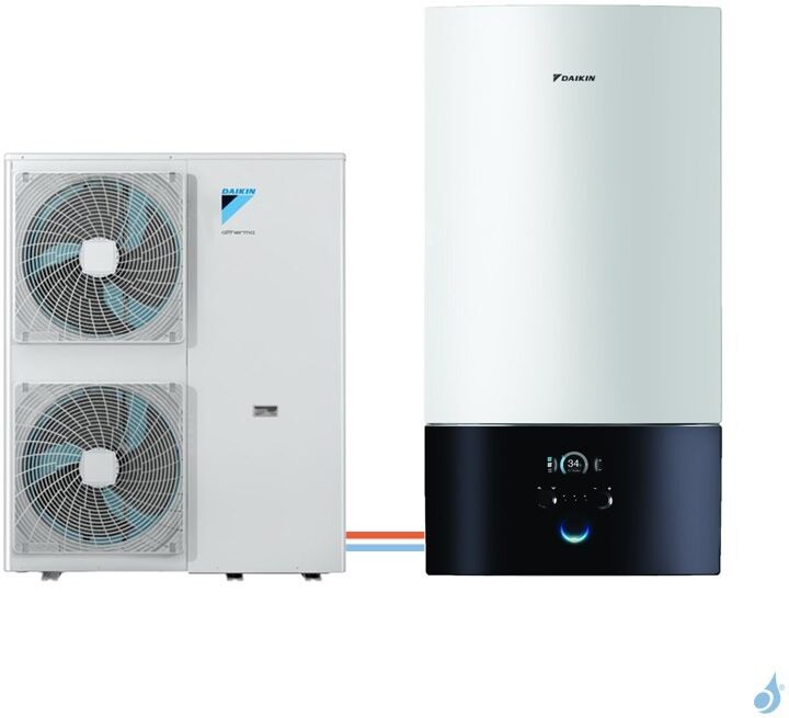 Daikin Pompe à chaleur DAIKIN Altherma 3 H W moyenne température gaz R-32 taille 16 EPGA16DV + EABH16D6V 16kW A+++