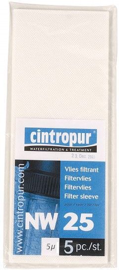 Cintropur Tamis filtrant 5µ pour NW25 et TIO