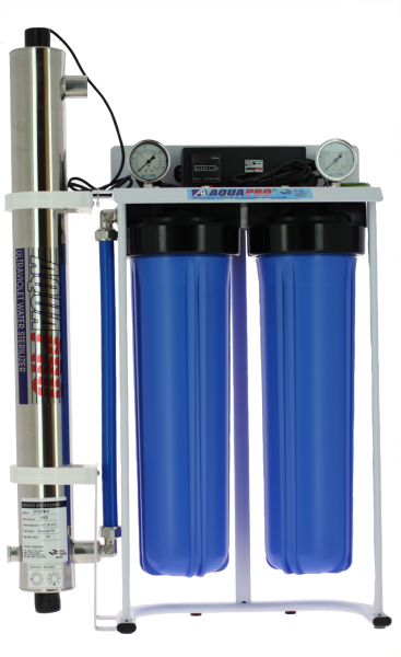 Aqua Pro UV Big Blue Filtration Plus 12GPM